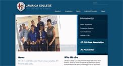 Desktop Screenshot of jamaicacollege.org